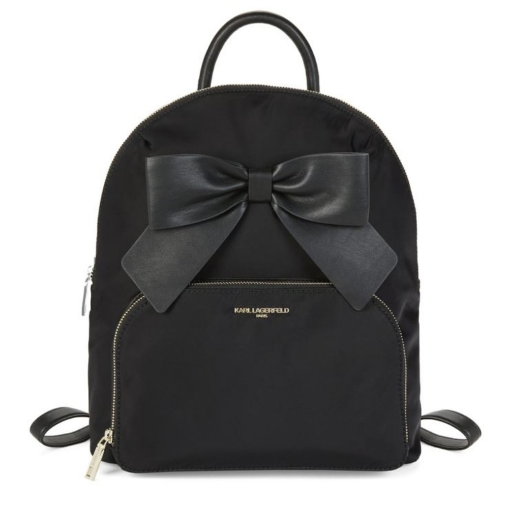 Karl Lagerfeld Bow Backpack